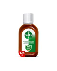 Dettol Antiseptic Antibacterial Disinfectant Liquid, 125ml 125ml