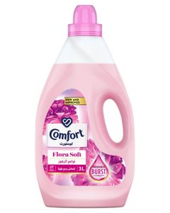 Fabric Softener Flora Soft For Fresh And Soft Clothes 3Liters