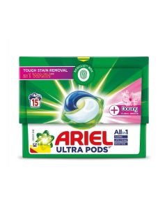 Floral Breeze All-In-1 Pods, Laundry Detergent Capsules, 15 Count 286.5grams