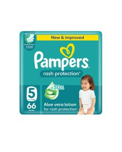 Aloe Vera Taped Diapers Size 5 Giant Pack 66 Count
