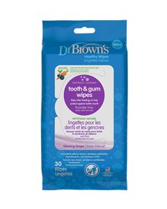 Tooth & Gum Wipes, 30-Pack