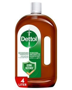 Dettol Antiseptic Antibacterial Disinfectant Liquid, 4L 4Liters