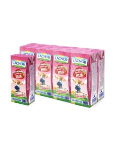 Milk Strawberry 180ml Pack of 8