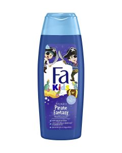 Kids Shower Gel And Shampoo Wild Ocean Scent 250ml