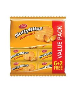 Nutty Bite Almond Biscuit 72grams Pack of 8