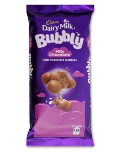 Dairy Milk Bubbly Milk Chocolate 87grams