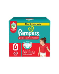 Aloe Vera Pants Diapers Size 6 Mega Box 68 Count