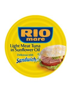 Light Meat Tuna In Sunflower Oil Delicious With Sandwich 160grams
