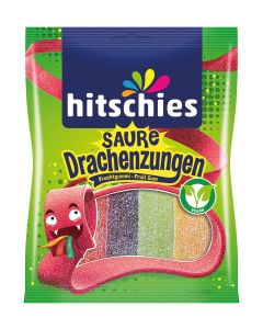 Saure Colourful Dragon Tongue Candies 125grams