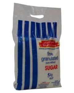 Fine Granulated Pure Refined Sugar 5kg