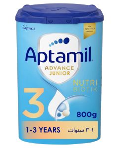 Advance Junior 3 Milk Formula Palm Oil Free 1-3 Years 800grams