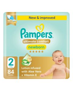 Premium Care Diapers, Size 2, 3-8 kg, 84 Diapers