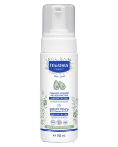 Natural Origin Foam Shampoo With Avocado Polyphenols for Newborns, 150ml