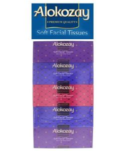 200-Piece Facial Tissue, Pack Of 5 White 1560grams