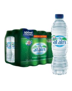 Bottled Water 500ml Pack of 12