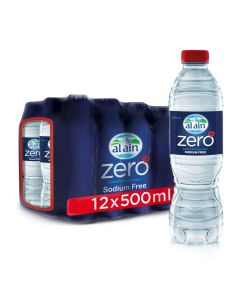 Zero Bottled Drinking Water 500ml Pack of 12