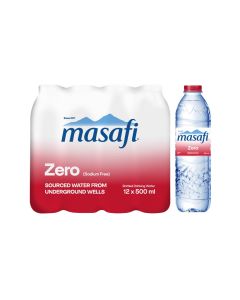 Zero Sodium Natural Water 500ml Pack of 12