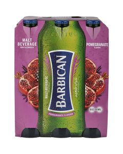 Pomegranate Flavoured Non-Alcoholic Malt Beverage NRB Pomegranate 330ml Pack of 6