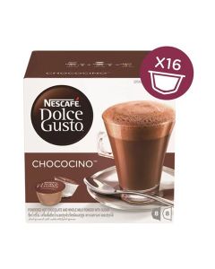 Dolce Gusto Chococino Chocolate Coffee Capsules Chococino 16grams Pack of 16