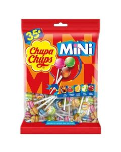 Mini Lollipop Bag 35 Piece Assorted 210grams