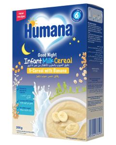 Goodnight With Whole Grain And Banana Infant Cereal 200grams