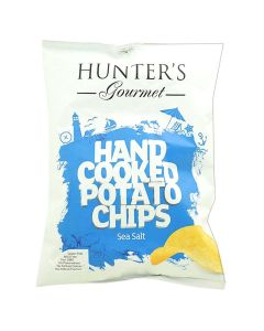 Hand Cooked Potato Chips Sea Salt 125grams