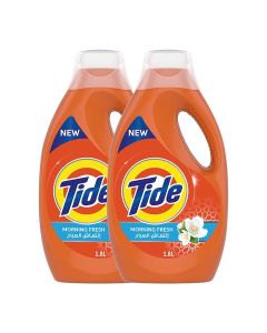 Laundry Detergent, Morning Fresh Scent, 1.8L Pack of 2 Blue