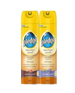 Furniture Polish Lavender And Original - Pack of 2 Multicolour 300ml