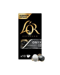 Espresso Onyx Intensity 12, Drinks 10 Capsules