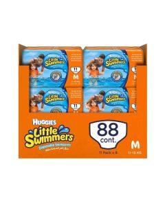 HUGGIES LITTLE SWIMMER, Swim Pants Diaper, Size Medium, 88 Swim Pants