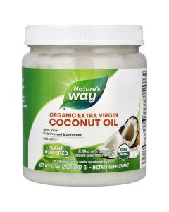 Organic Extra Virgin Coconut Oil, 32 oz (907 g) Packaging May Vary 907grams