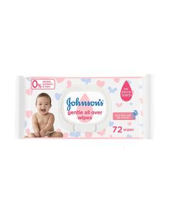 Baby Wipes - Gentle All Over, Pack of 72 wipes