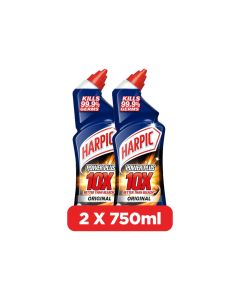 Harpic Original Toilet Cleaner, 750ml x2 750ml