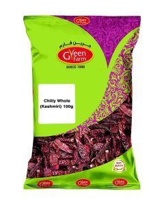Dried Chilly Whole Kashmiri 100grams