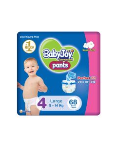 Compressed Culotte Pants Diaper, Size 4, Large, 9-14 Kg, Giant Pack, 68 Diapers