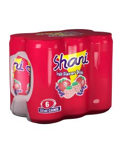 Carbonated Soft Drink Cans 330ml Pack of 6
