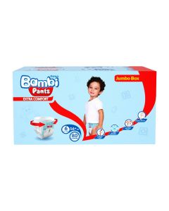 Pants Jumbo Box Size 6, XX Large +16 KG, 80 Count