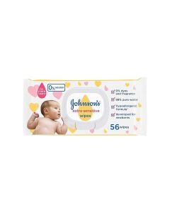 Extra Sensitive Baby Wipes, 98% Pure Water, 168 Wipes, Pack of 3