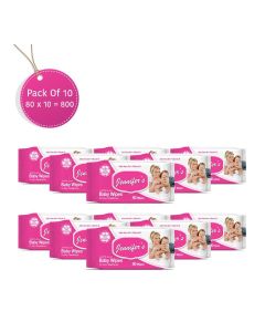 Alcohol-Free Baby Wipes Pack Of 10, 800 Wipes