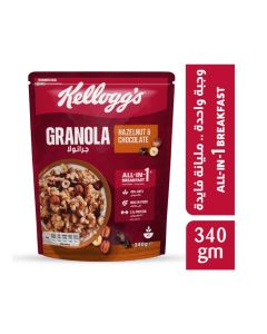 Crunchy Granola Chocolate And Hazelnuts 340grams