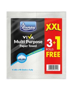 Viva Kitchen Roll 90 Sheets Pack Of 4