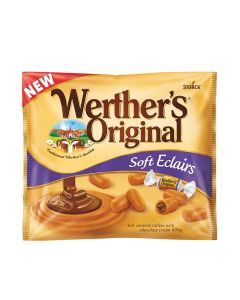 Soft Eclairs Cream Toffees With Chocolate Filling 500grams