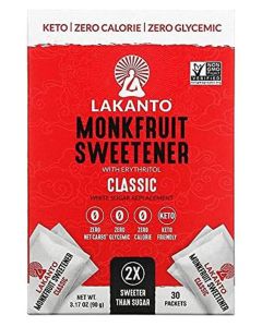 Monkfruit Sweetener With Erythritol Classic 90grams