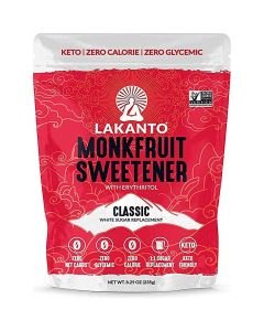 Monkfruit Sweetener With Erythritol Classic 235grams