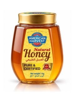 Natural Honey Hexa Jar 1kg