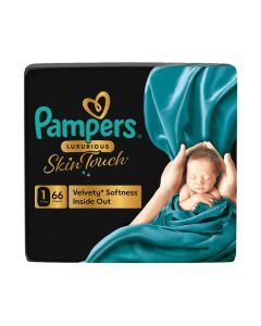 Luxurious Skin Touch With Luxurious Velvety Softness Inside Out Size 1 2-5kg Premium Diapers For Newborns