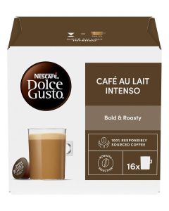 Dolce Gusto Café Au Lait Intenso 16 Capsules Dates 160grams Single