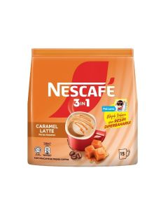 3 in 1 Caramel Latte Coffee Pouch 23 ggrams Pack of 15