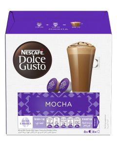 Dolce Gusto Mocha 16 Coffee Capsules 216grams Single