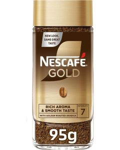 Nescafe Gold Dark Roast Instant Soluble Coffee 95g 95 ggrams Single